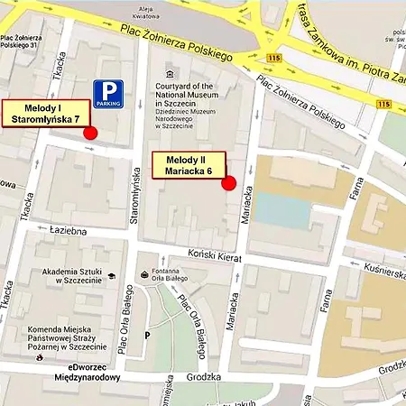 Starowka - Melody 公寓 *